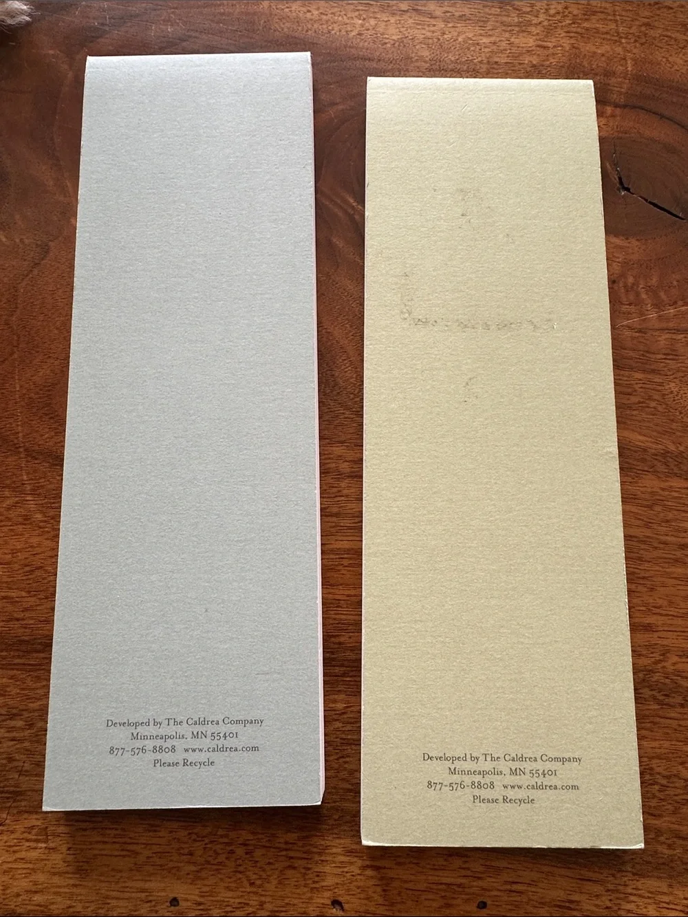 Caldrea Cleaning and Errand Lists